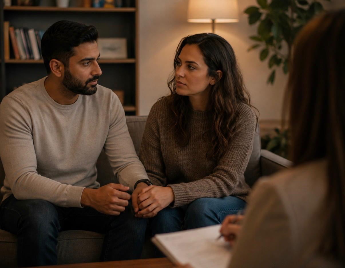 Couples therapy Mississauga Markham EFCT